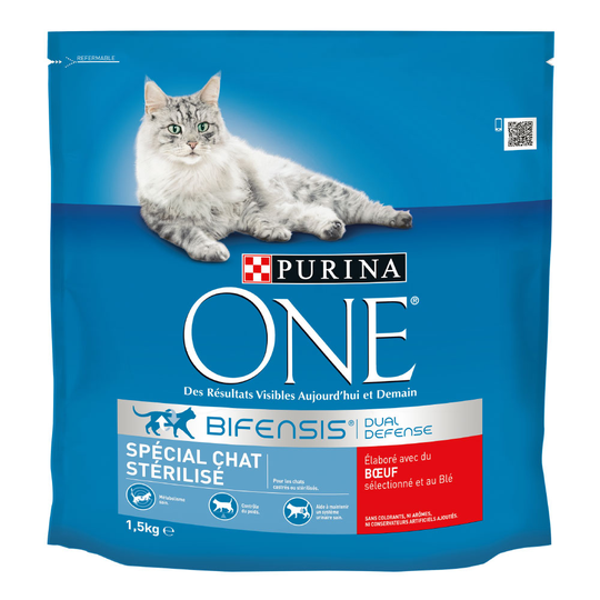 Purina ONE Sterilized Beef - 1,5 kg