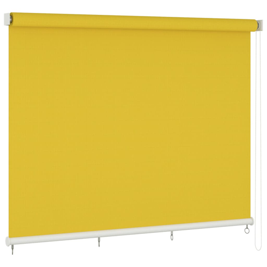 vidaXL Rullaverho ulkotiloihin 350x140 cm keltainen