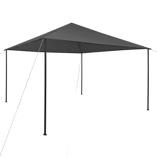 vidaXL Huvimaja 4x4x3 m antrasiitti 180 g/m²