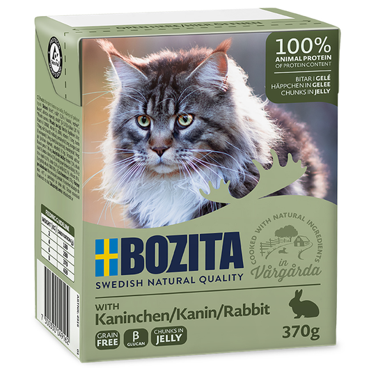 Bozita Chunks in Jelly, 6 x 370 g - kani