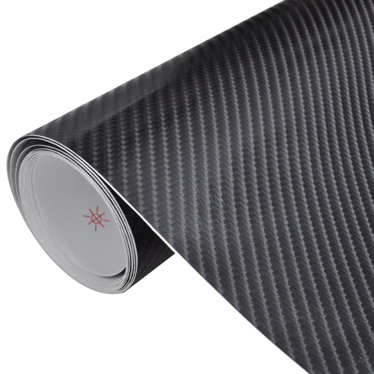 vidaXL Auton päällystekalvo 4D musta 100x150 cm