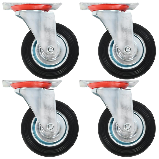 vidaXL Rullapyörät 32 kpl 100 mm