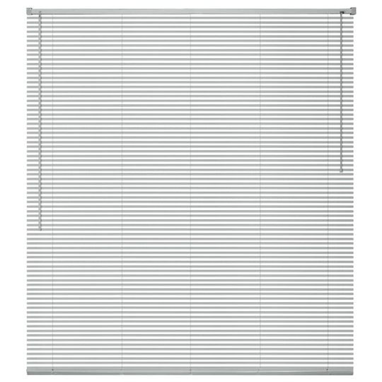 vidaXL Sälekaihtimet Alumiini 100x220 cm Hopea
