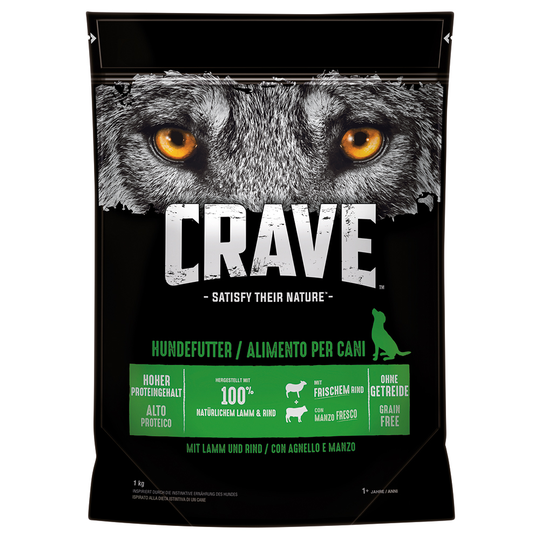 Crave Adult Dog Lamb & Beef - 1 kg