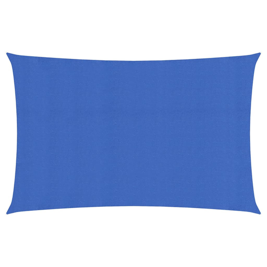 vidaXL Aurinkopurje 160 g/m² sininen 2x5 m HDPE