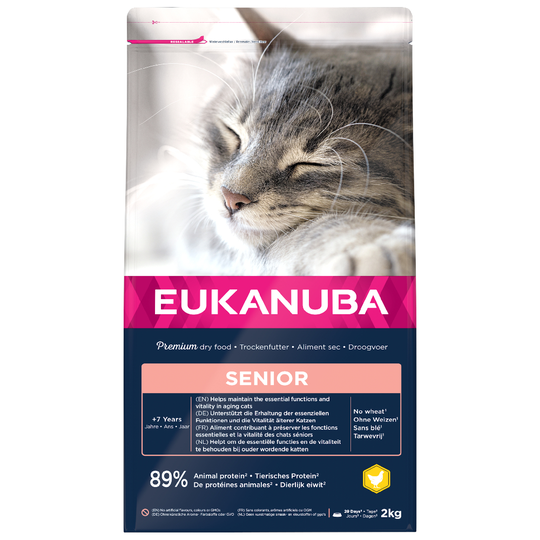 2 kg Eukanuba-kissanruokaa erikoishintaan! - Top Condition 7+ Senior
