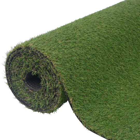 vidaXL Keinonurmi 1x8 m/20 mm vihreä