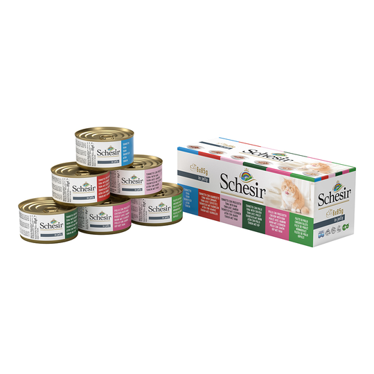 Schesir in Jelly 6 x 85 g - lajitelma (6 makua)