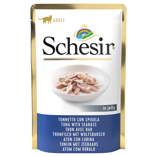 Schesir Jelly Pouch 24 x 85 g - tonnikala & bassi