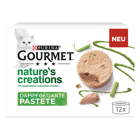 24 + 12 kaupan päälle! 36 x 85 g Gourmet Nature's Creations - Pate: kana & porkkana