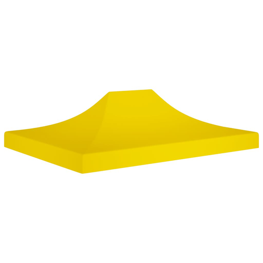 vidaXL Juhlateltan katto 4x3 m keltainen 270 g/m²