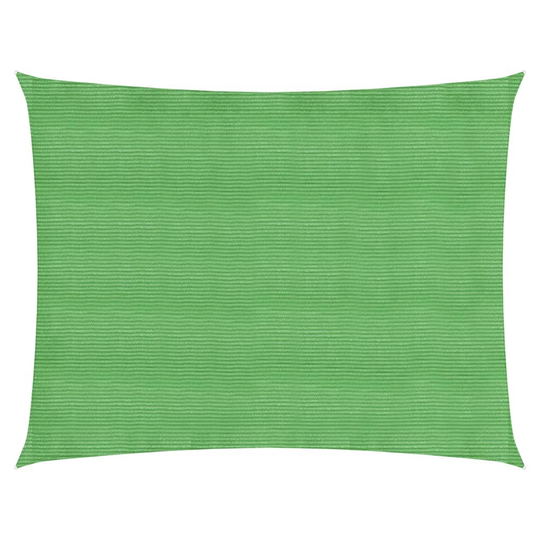vidaXL Aurinkopurje 160 g/m² vaaleanvihreä 3x4 m HDPE