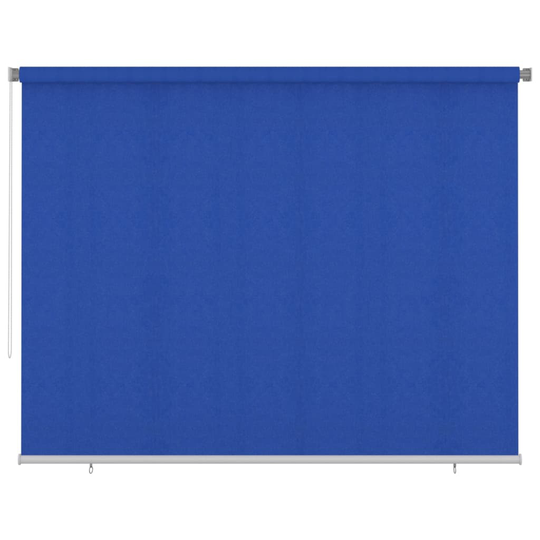 vidaXL Rullaverho ulkotiloihin 300x230 cm sininen HDPE