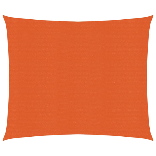 vidaXL Aurinkopurje 160 g/m² oranssi 2,5x3 m HDPE