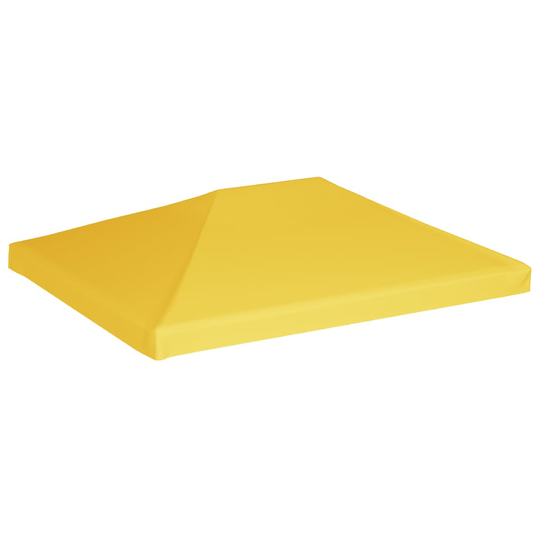 vidaXL Huvimajan katto 270 g /m² 4x3 m keltainen