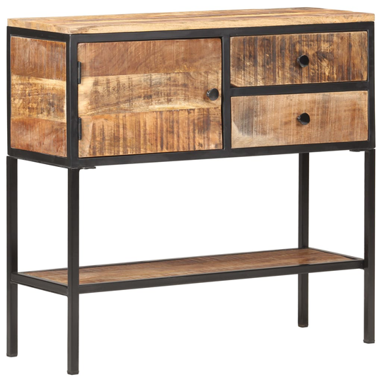 vidaXL Senkki 85x30x80 cm karkea mangopuu