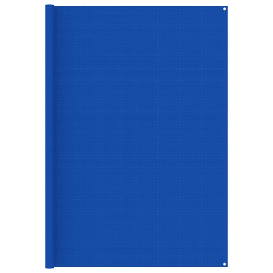vidaXL Telttamatto 250x200 cm sininen HDPE