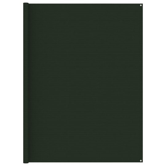 vidaXL Telttamatto 250x250 cm tummanvihreä