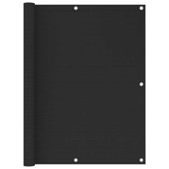 vidaXL Parvekkeen suoja antrasiitti 120x400 cm HDPE