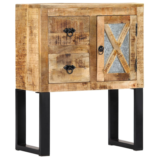 vidaXL Senkki 60x30x76 cm täysi mangopuu