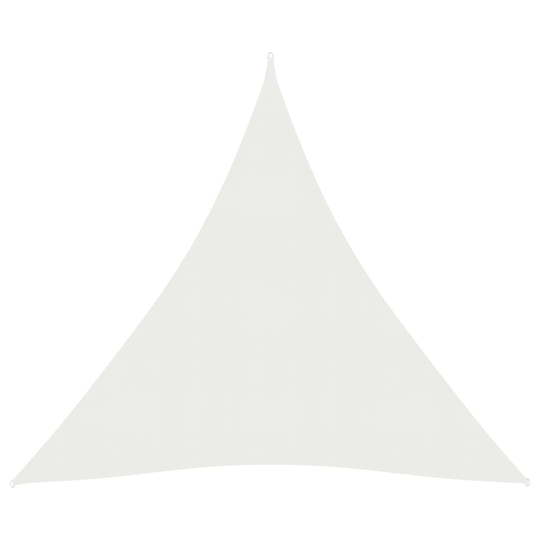 vidaXL Aurinkopurje 160 g/m² valkoinen 4x5x5 m HDPE