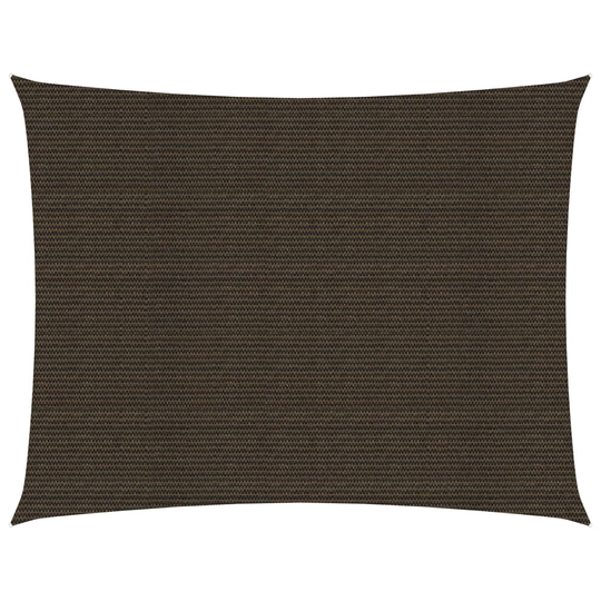 vidaXL Aurinkopurje 160 g/m² ruskea 2,5x4 m HDPE