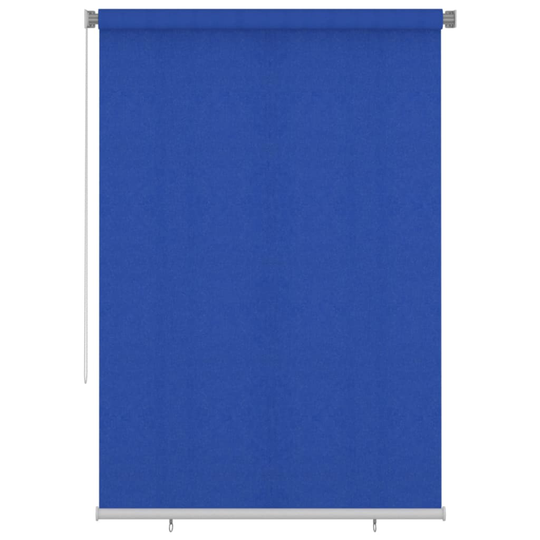 vidaXL Rullaverho ulkotiloihin 160x230 cm sininen HDPE
