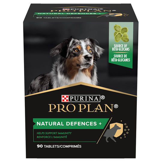PRO PLAN Dog Adult & Senior Natural Defences Supplement -tabletit - 135 g (90 tablettia)