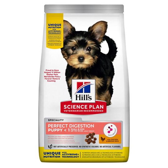 Hill's Science Plan -koiranruoka erikoishintaan! - Puppy Small & Mini Perfect Digestion (6 kg)