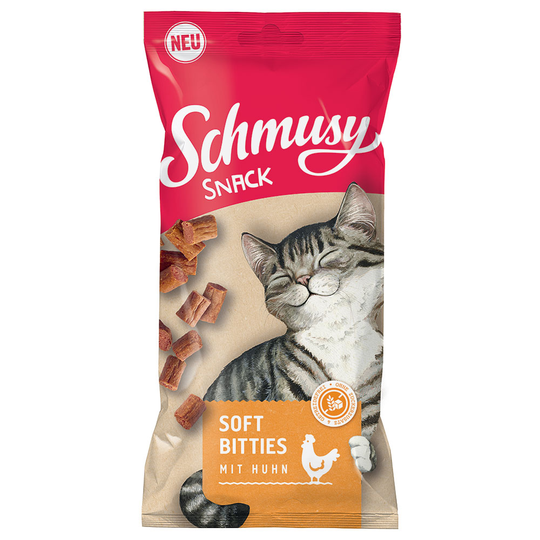 Schmusy Snack Soft Bitties - kana (60 g)