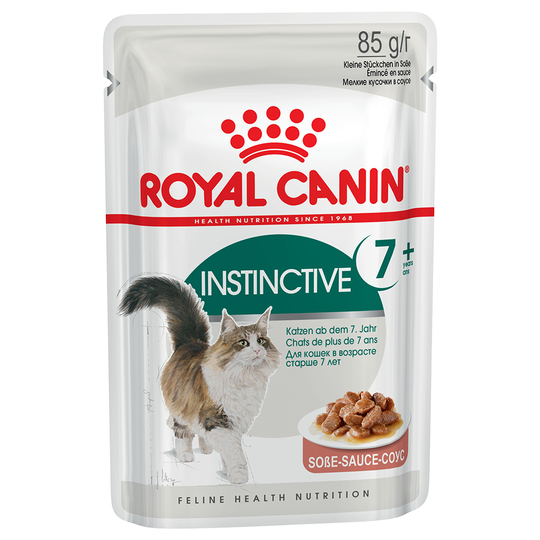 Royal Canin -suursäästöpakkaus 96 x 85 g - Instinctive 7+ in Gravy