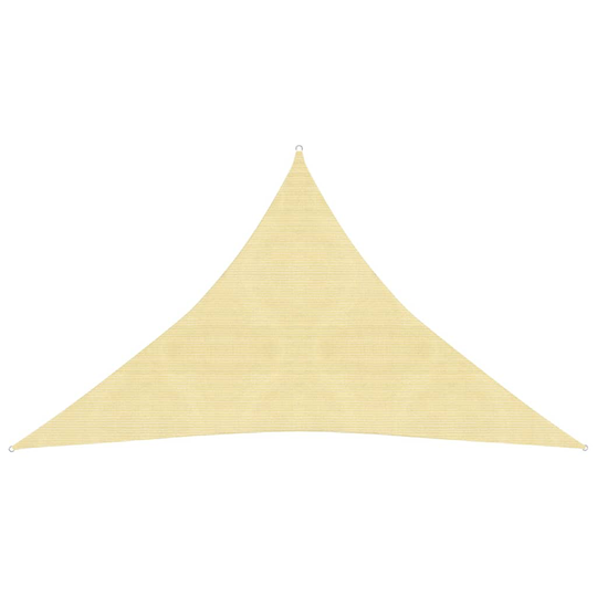 vidaXL Aurinkopurje 160 g/m² beige 4x4x5,8 m HDPE