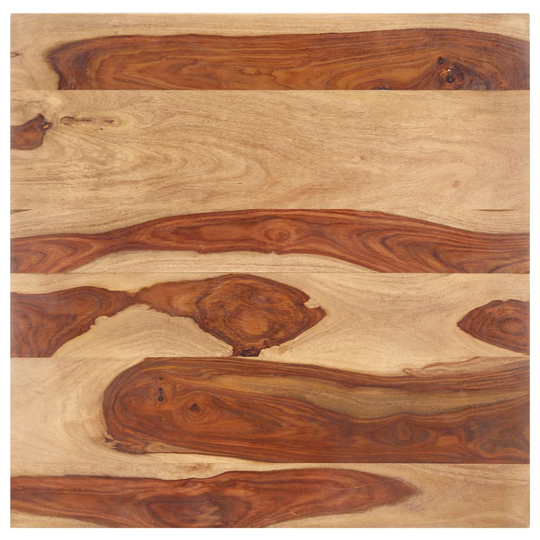vidaXL Pöytälevy täysi seesampuu 15-16 mm 60x60 cm