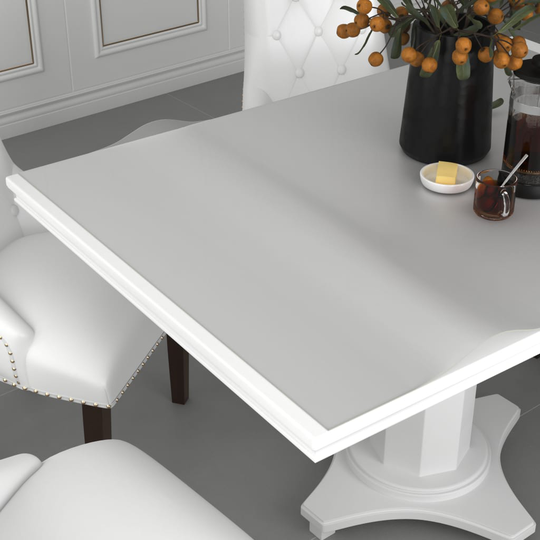 vidaXL Pöytäsuoja matta 100x90 cm 2 mm PVC