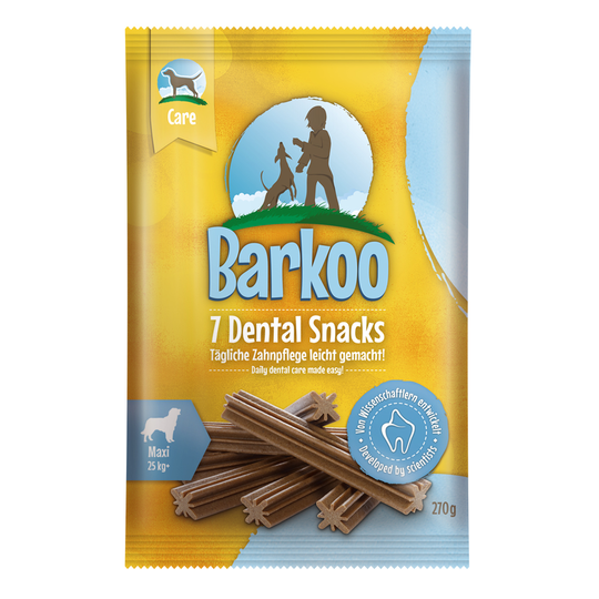 Barkoo Dental Snacks, 7 kpl - pienille koirille (120 g)