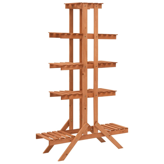 vidaXL Kukkateline 83x25x132 cm täysi kuusi