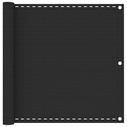 vidaXL Parvekkeen suoja antrasiitti 90x300 cm HDPE