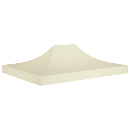 vidaXL Juhlateltan katto 4x3 m kerma 270 g/m²