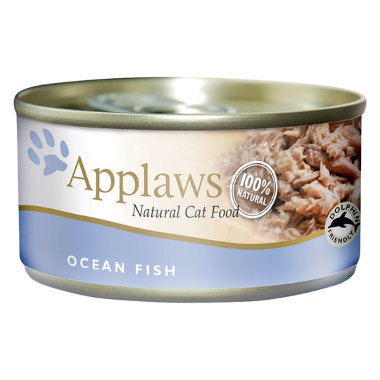 Applaws-yhteispakkaus: kuiva- ja märkäruoka säästöhintaan! - 2 kg Senior Chicken + 6 x 156 g merikala