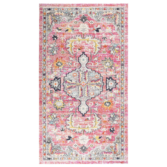 vidaXL Ulkomatto litteä kudos 115x170 cm punainen