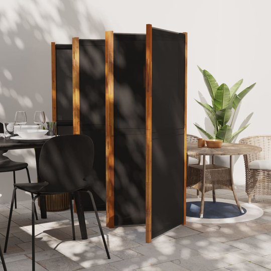 vidaXL 6-paneelinen tilanjakaja 420x180 cm