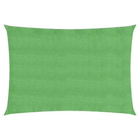 vidaXL Aurinkopurje 160 g/m² vaaleanvihreä 3,5x5 m HDPE
