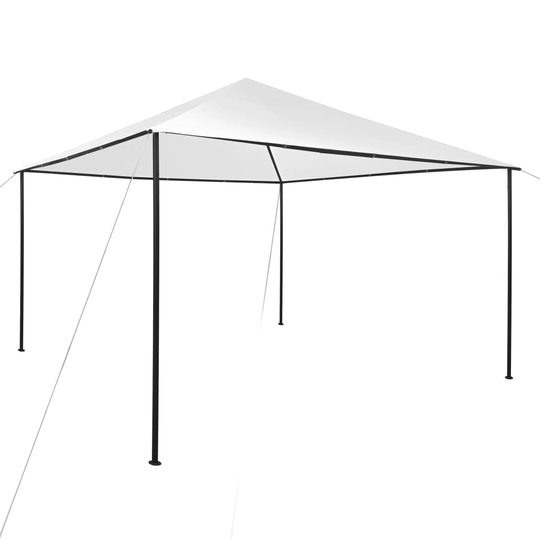 vidaXL Huvimaja 4x4x3 m valkoinen 180 g/m²