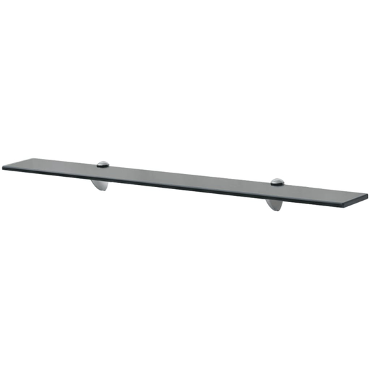 vidaXL Kelluva hylly Lasi 80x10 cm 8 mm