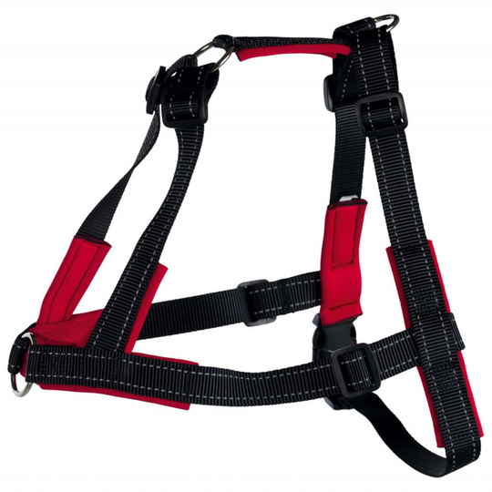 TRIXIE Valjaat Lead'n'Walk Soft koko S-M 45-70 cm musta 13055