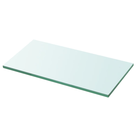 vidaXL Hyllypaneeli Kirkas Lasi 30x12 cm