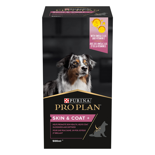 PRO PLAN Dog Adult & Senior Skin and Coat Supplement -öljy - 500 ml