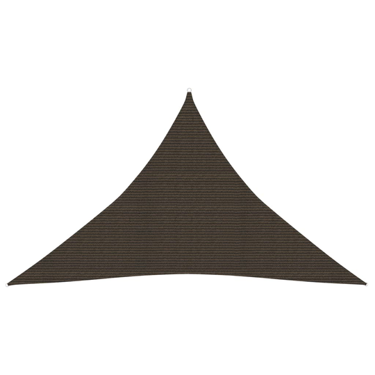 vidaXL Aurinkopurje 160 g/m² ruskea 3,5x3,5x4,9 m HDPE